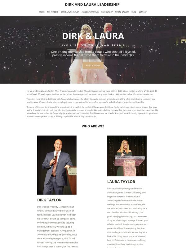 Dirk and Laura Leadership, website