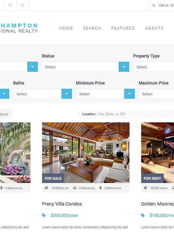 Search results design