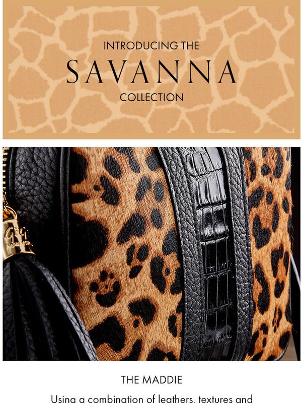Email: Introducing the Savanna Collection